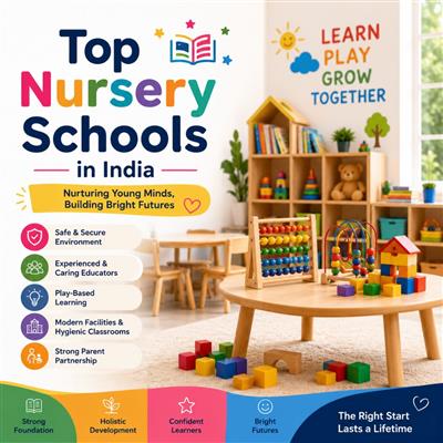 Top Nursery Schools in India: A Guide for Choosing the Right Start