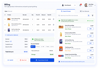 Best Retail POS Software in India | PRS