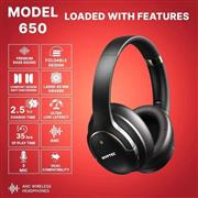 Kyptec LifeStyle® 650 ANC Wireless Headphones with 40mm Drivers, Triple Mic& AUX