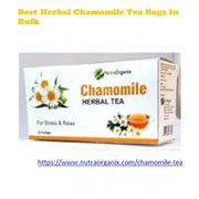 Buy Herbal Chamomile Tea Bags Online In USA - Nutraorganix