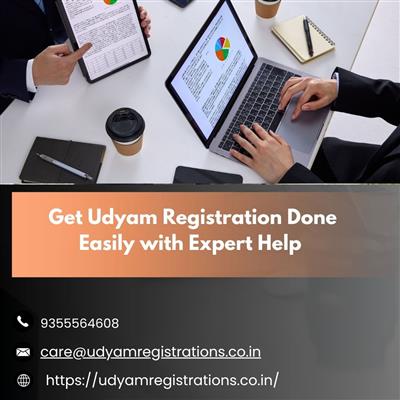 Get Udyam Registration Done Easily with Expert Help
