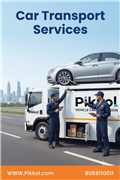 Reliable Car Transport Services by Professional Packers and Movers
