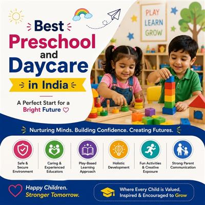 Best Preschool and Daycare in India – Nurturing Young Minds
