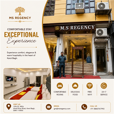 Hotel Near Karol Bagh Market