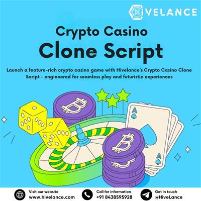 Take your Casino business to the next level with feature-rich Crypto Casino Clon