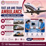 Book Panchmukhi Air and Train Ambulance Service in Hyderabad | 24/7 Rapid ICU