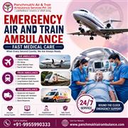 Book Panchmukhi Air and Train Ambulance Service in Kolkata | Emergency ICU Setup
