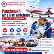 Panchmukhi Low Cost Air Ambulance in Ernakulam- Continuous Patient Monitoring