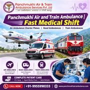 Panchmukhi ICU Air Ambulance from Thiruvananthapuram- Direct Access to Advanced
