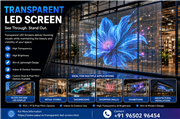 Transparent LED Screen Solutions by Saipur