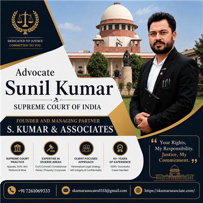 Supreme Court Advocate in Noida for SLPs, RERA, Property & Complex Appeals