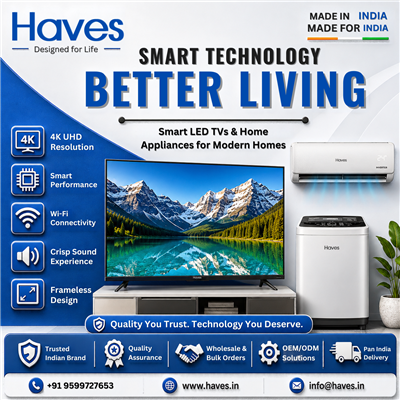 Haves Technology – Smart LED TV & Home Appliance Manufacturer in India