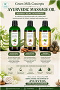 Ayurvedic Massage Oil for Men | Green Milk Concepts