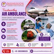 Panchmukhi Low Cost Air Ambulance in Ranchi- Experienced Medical Team for Your