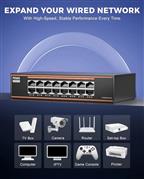 FEDUS 16 Port Gigabit Ethernet Network Switch