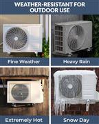 FEDUS 16inches Heavy Duty Air Conditioner Outdoor AC Stand