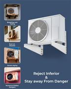 FEDUS 16inches Heavy Duty Air Conditioner Outdoor AC Stand