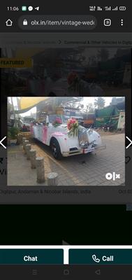 Vintage Wedding Car