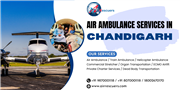 Air Ambulance Services from Siliguri to Chandigarh Swift Care Network