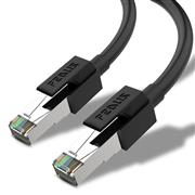 FEDUS Cat 7 Ethernet Cable Pure Bare Copper Double Shielded Lan cabkle 1M