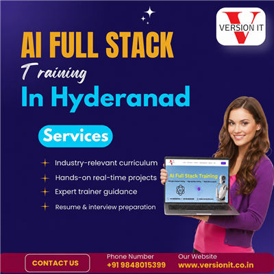 Master AI Development with AI Full Stack Training in Hyderabad