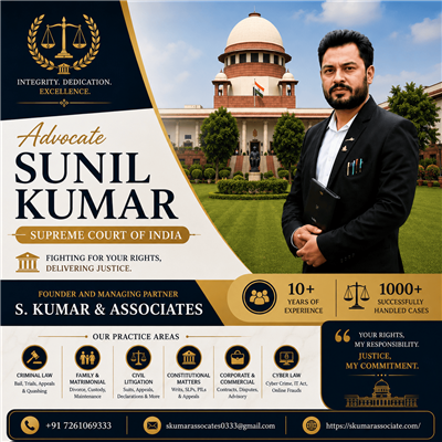 Supreme Court Advocate in Jamtara for SLPs, Appeals, Property & Criminal Matters