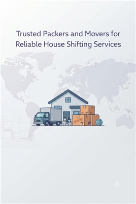 Trusted Packers and Movers for Reliable House Shifting Services