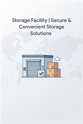 Storage Facility | Secure & Convenient Storage Solutions