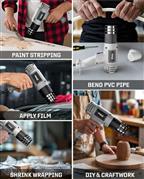 FEDUS Heat Gun Hot Air Gun Temperature Machine 1800W