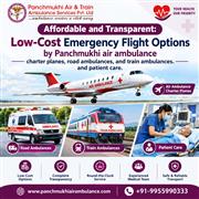 Panchmukhi Air Ambulance in Ernakulam - Critical Care Relocation Arranged Smoot