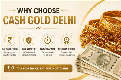 Sell Gold for Cash in Noida: #1 Gold Buyers in Noida