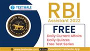 RBI Assistant Examination Is On the 26th and 27th of March!