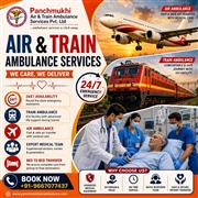 Panchmukhi Train Ambulance Cost from Delhi- sufficed cost for medical transport