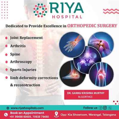 Best Orthopedic Doctor in Warangal | Riya Hospitals