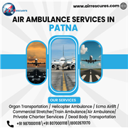 Reliable Air Ambulance Support for Critical Patient Transfers in Patna