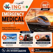 King Train Ambulance in Patna- Highest Safety Records for Transportation