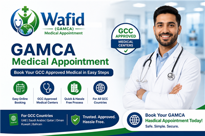 GCC approved GAMCA medical appointment in Kolkata