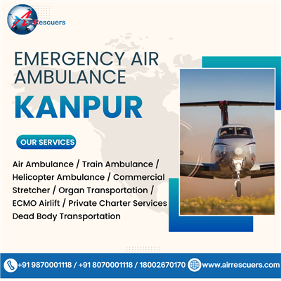 Rapid Medical Flights from Kanpur You Can Depend On