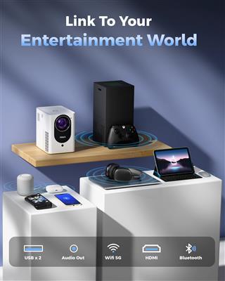 FEDUS Lustre Home Projector