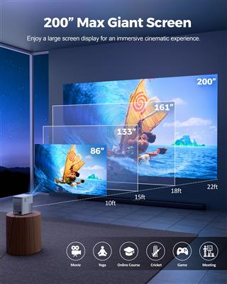 FEDUS Lustre Home Projector