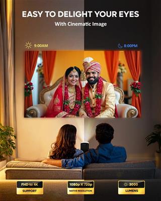 FEDUS LED Smart Projector