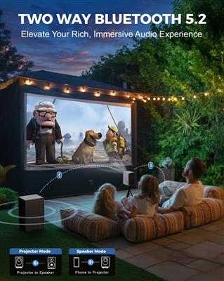 FEDUS LED Smart Projector
