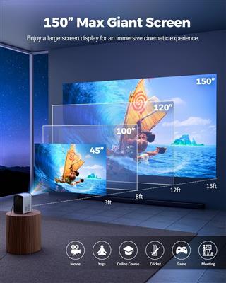FEDUS LED Smart Projector