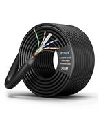 FEDUS Cat6 SFTP 24AWG Pure Copper Twisted Pair Armored Cable 305M