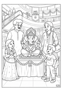 Celebrate Ganeshotsav Colouring Book