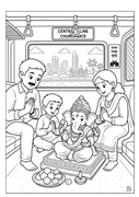 Celebrate Ganeshotsav Colouring Book