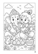 Celebrate Ganeshotsav Colouring Book