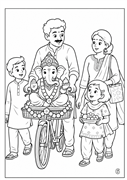 Celebrate Ganeshotsav Colouring Book