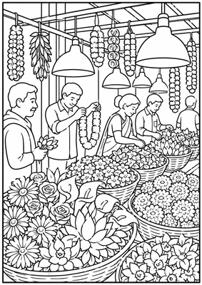 Celebrate Mumbai Colouring Book | 15 A4 Sheets | Themed Images