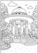 Celebrate Mumbai Colouring Book | 15 A4 Sheets | Themed Images